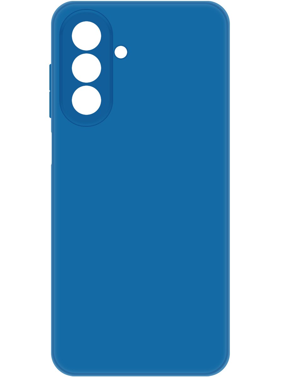 Чехол-накладка Krutoff Silicone Case для Samsung Galaxy A26 5G (A266) синий
