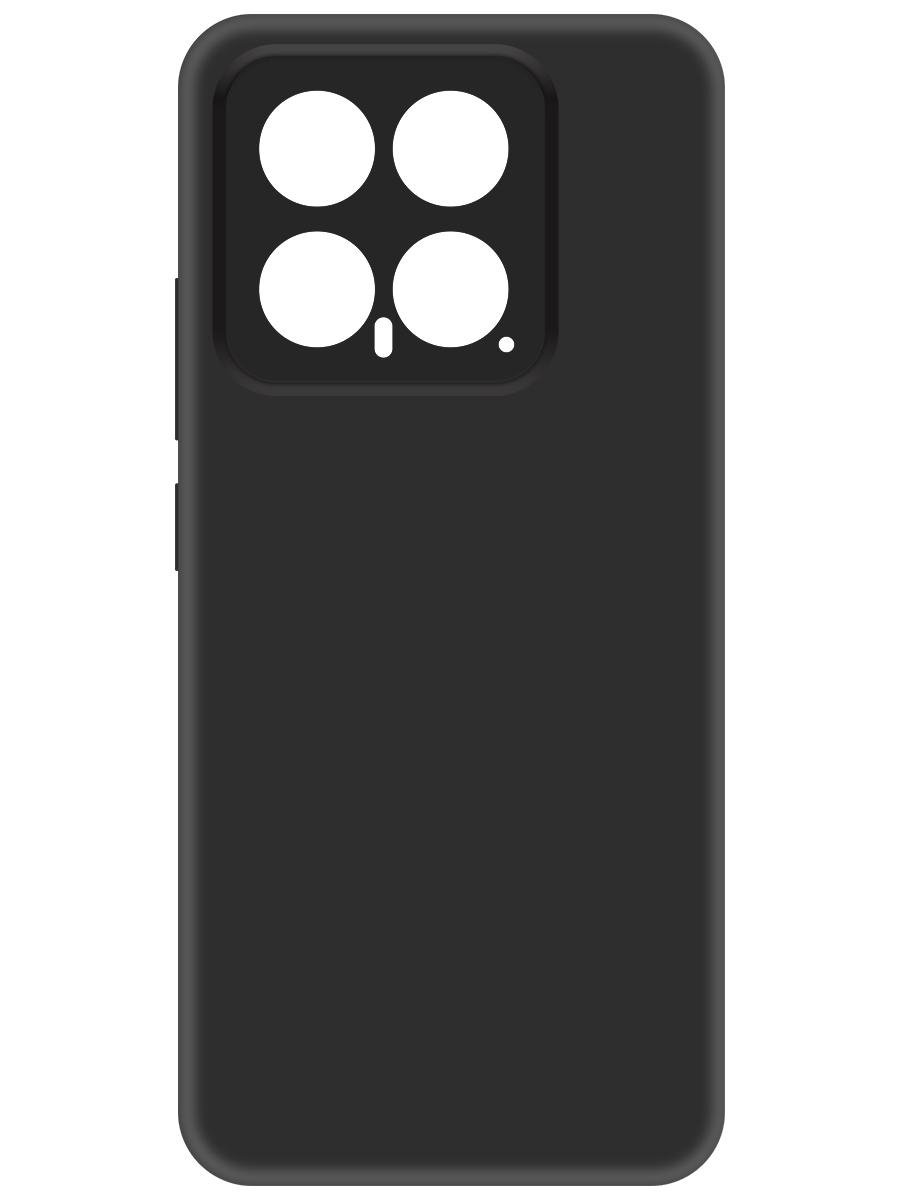 Чехол-накладка Krutoff Soft Case для Xiaomi 14 черный