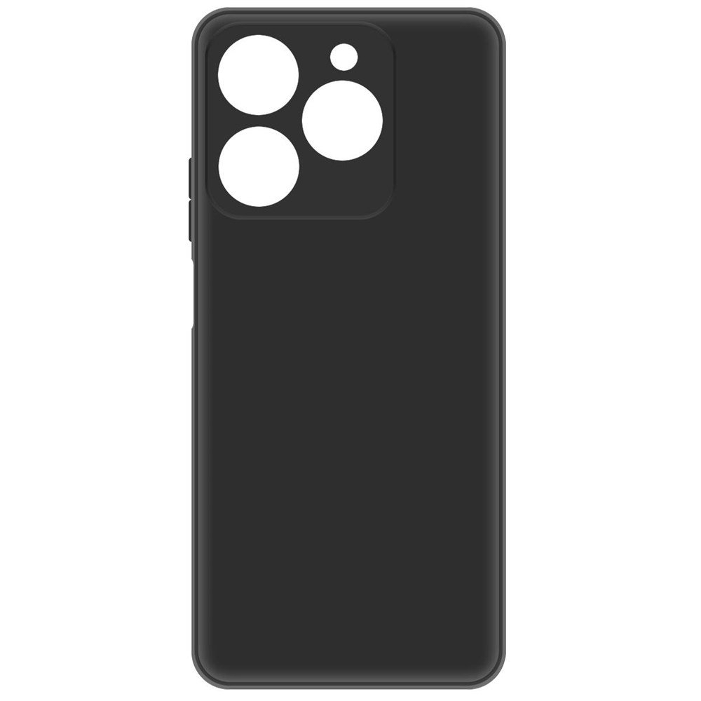 Чехол-накладка Krutoff Silicone Case для Realme C61/C63 черный