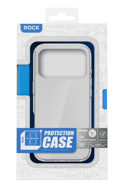 Чехол накладка ROCK Crystal Shield iPhone 17 Air Прозрачный