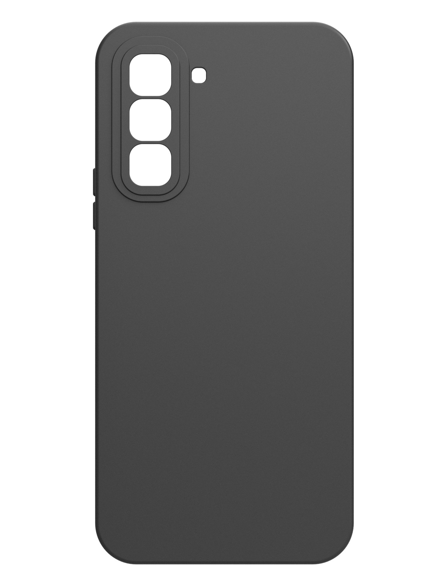 Чехол Silicone Case матовый для Infinix HOT 70 черный