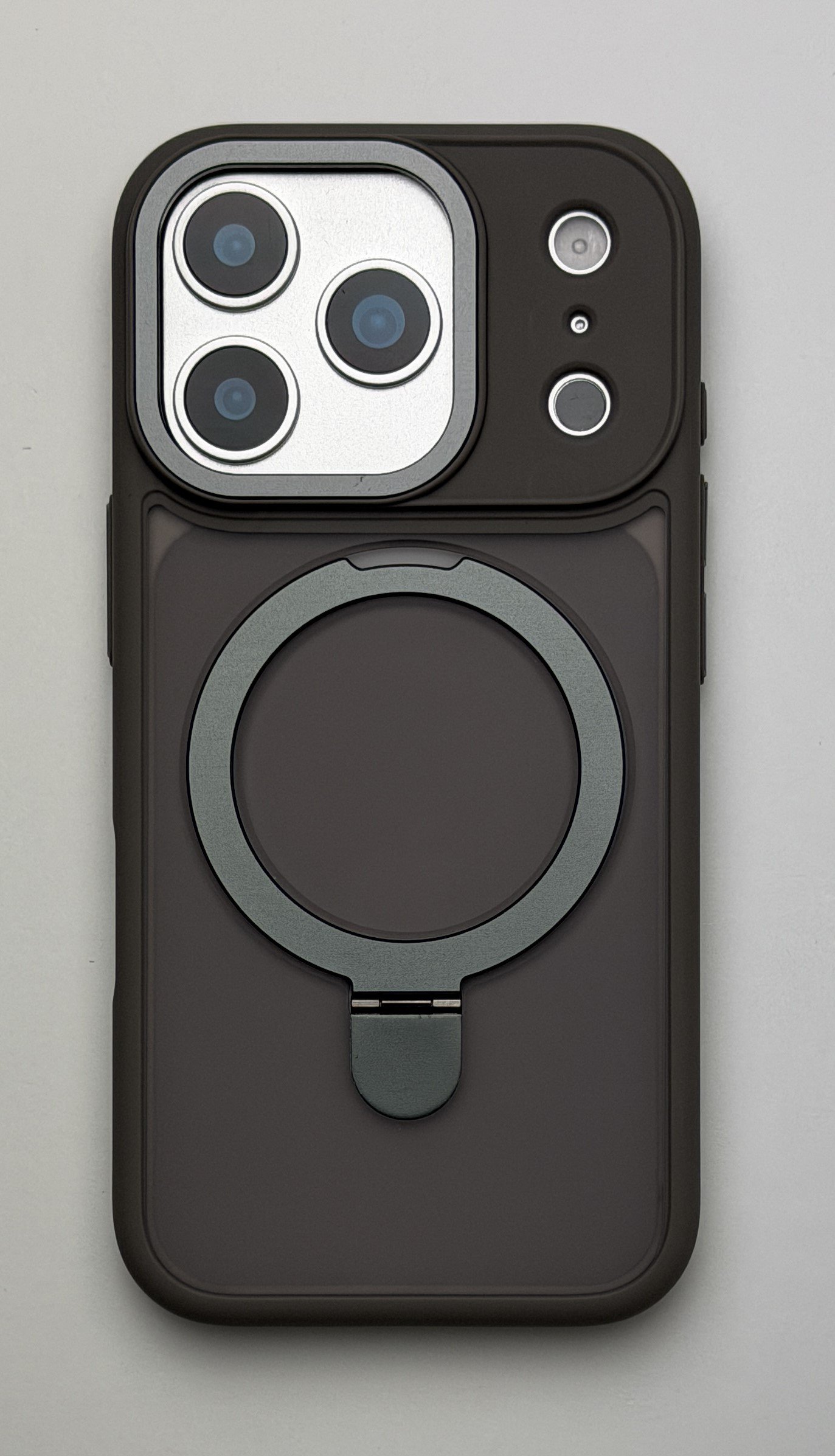 Накладка пластиковая Li Case L13 для iPhone 18 Pro Max/17 Pro Max (Grey)