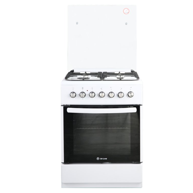 Плита De Luxe 606040.00гэ-001(кр) ЧР белый