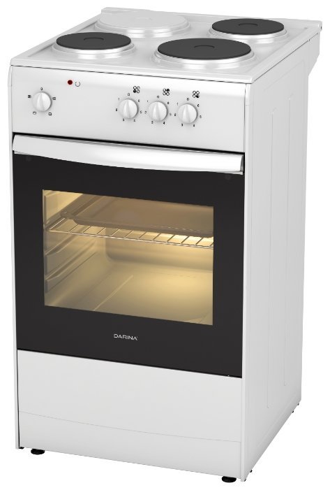 Плита Darina S EM 331 404 W белый эмаль