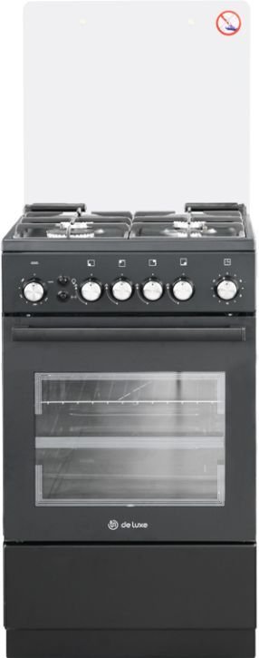 Плита De Luxe 5040.40г (кр) ЧР-015 черный