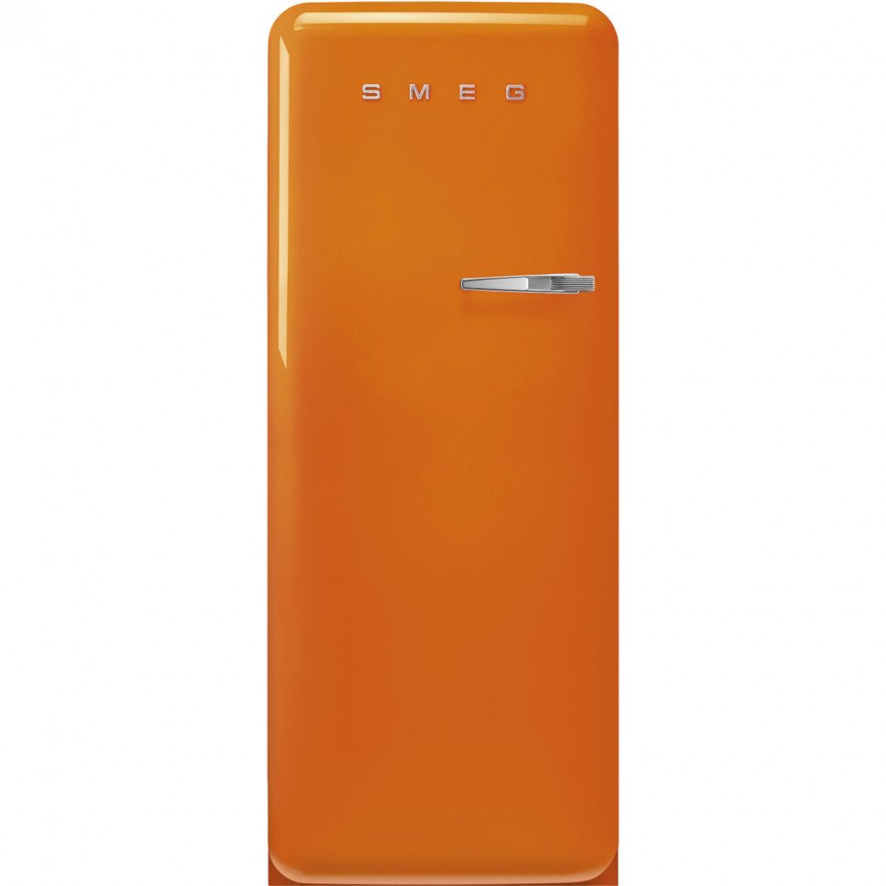 Холодильник SMEG FAB28LOR6 отдельностоящий, стиль 50-х, однокамерный, внутренняя морозильная камера, объем 270л, инверторный компрессор, энергоэффект