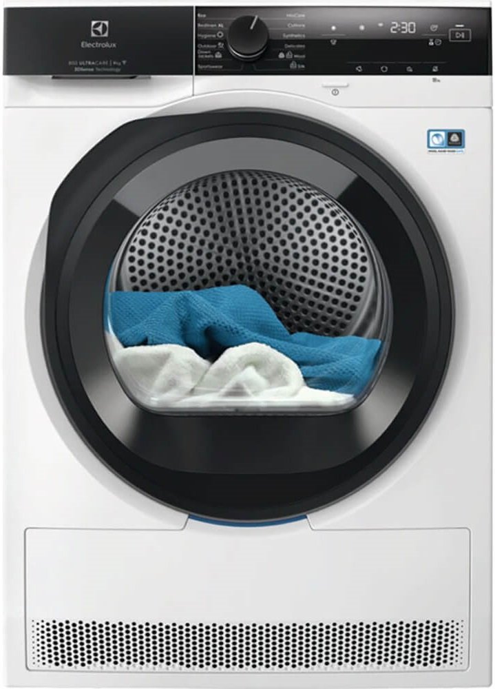 Сушильная машина Electrolux EW8D495MCE пан.англ белый