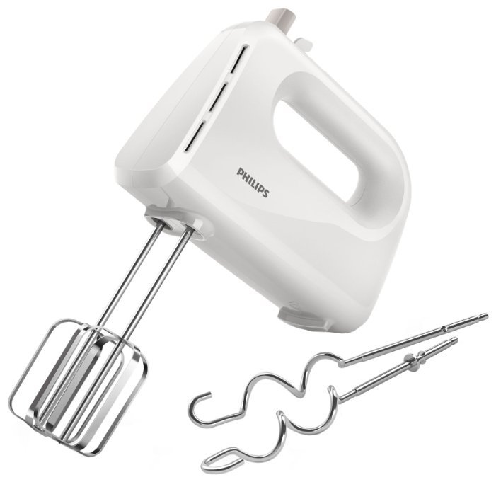 Миксер ручной Philips HR3705/00 белый, 300 Вт