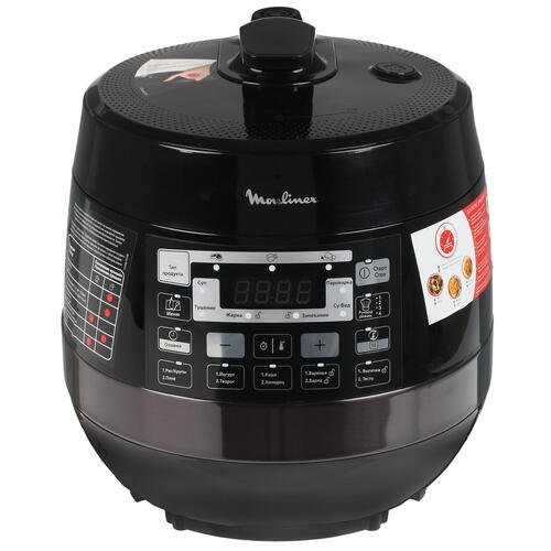 Мультиварка-скороварка Moulinex Quickchef CE430832 5л 1000Вт черный