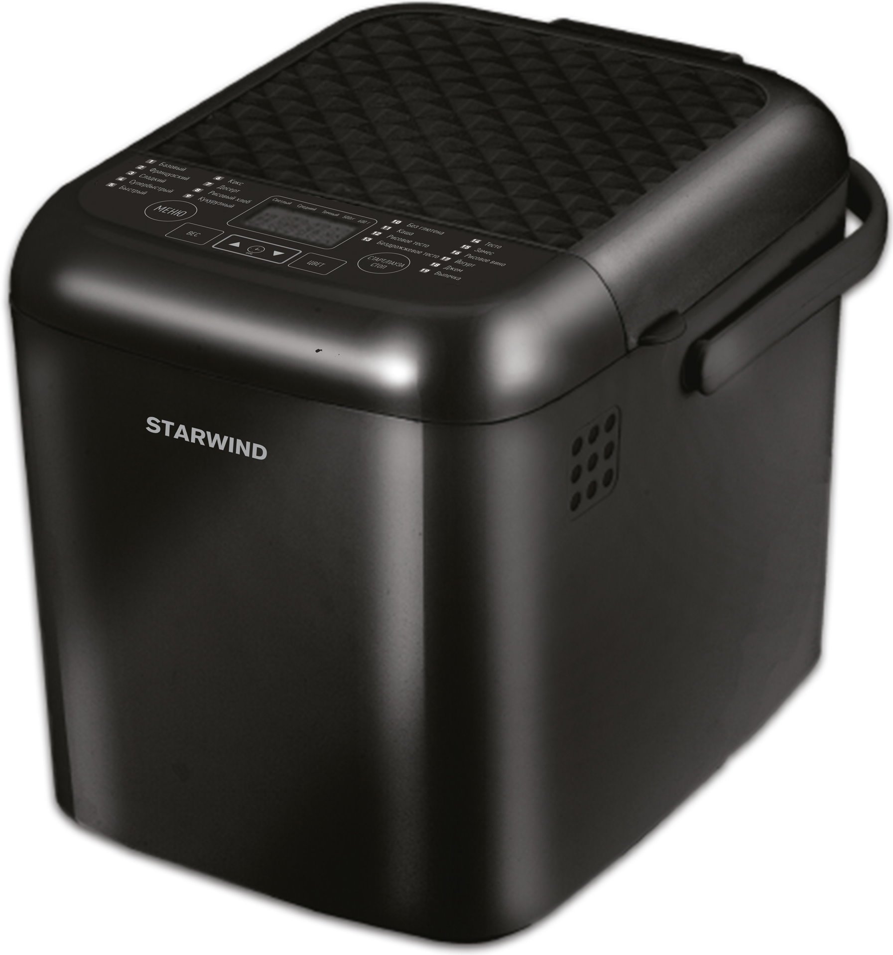 Хлебопечь Starwind SBM1083 черный
