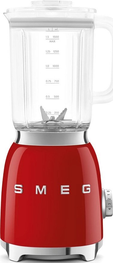 Стационарный блендер Smeg BLF03RDEU, красный