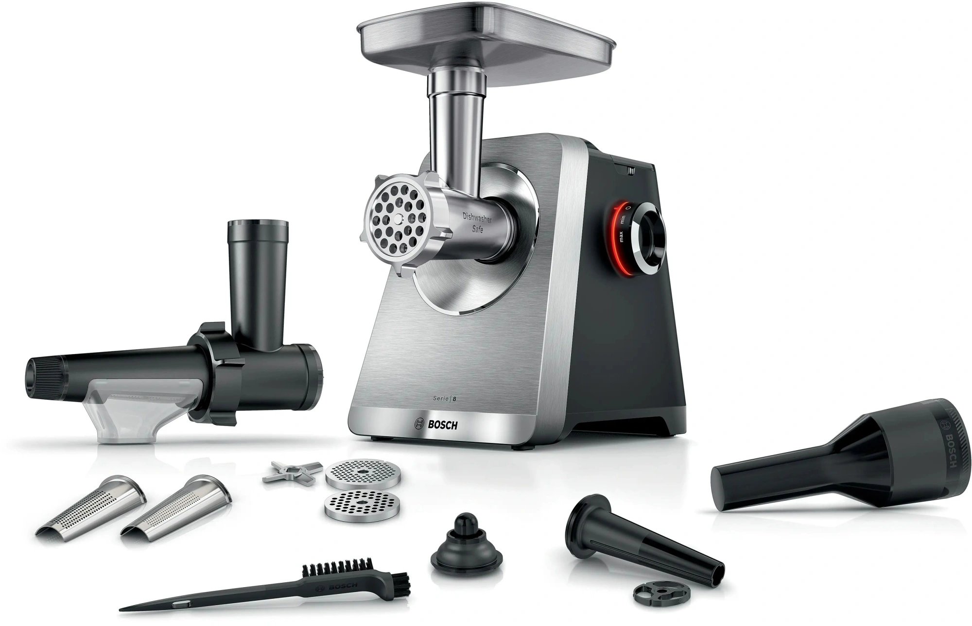 Мясорубка Bosch MFWS835M черный
