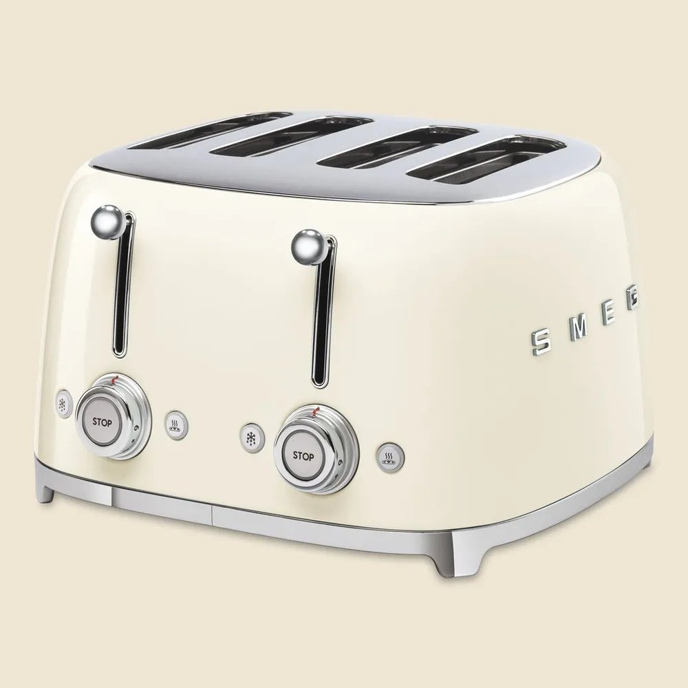 Тостер SMEG TSF03CREU кремовый