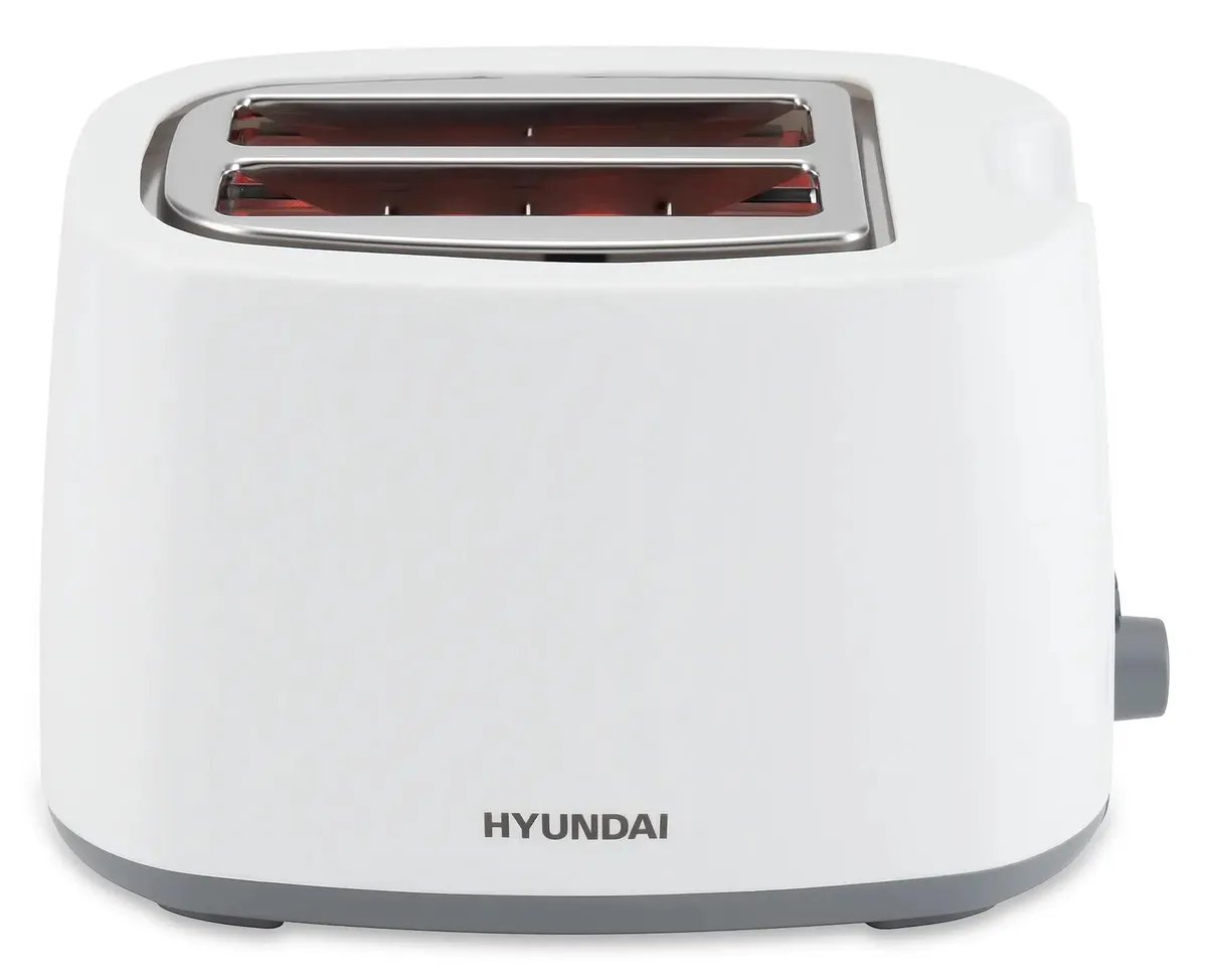 Тостер Hyundai HYT-2301 белый/серый