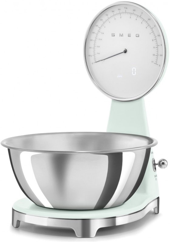Кухонные весы SMEG KSF01PGWW пастельно-зеленый