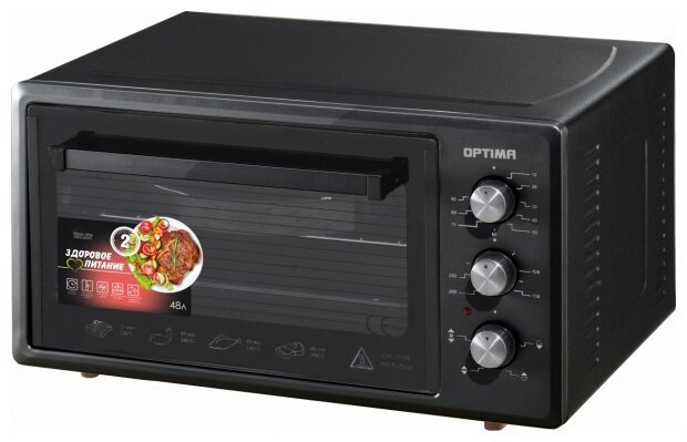 Мини-печь OPTIMA OF-48BL черный