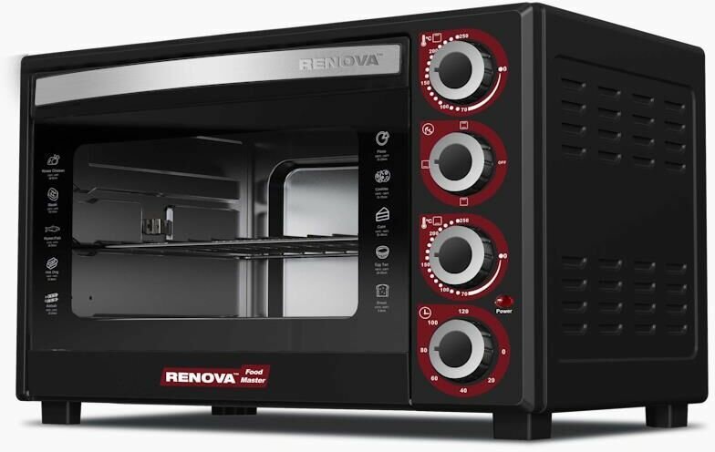 Мини-печь RENOVA MO-40GTB1 black