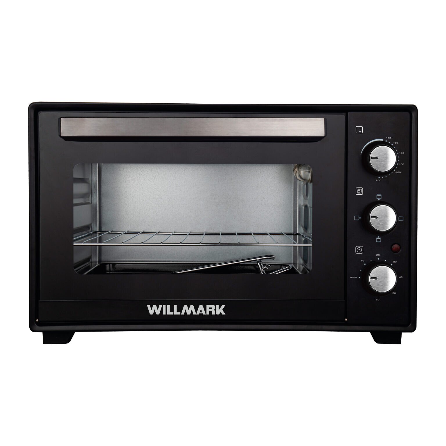 Мини-печь WILLMARK WO-501BL черный