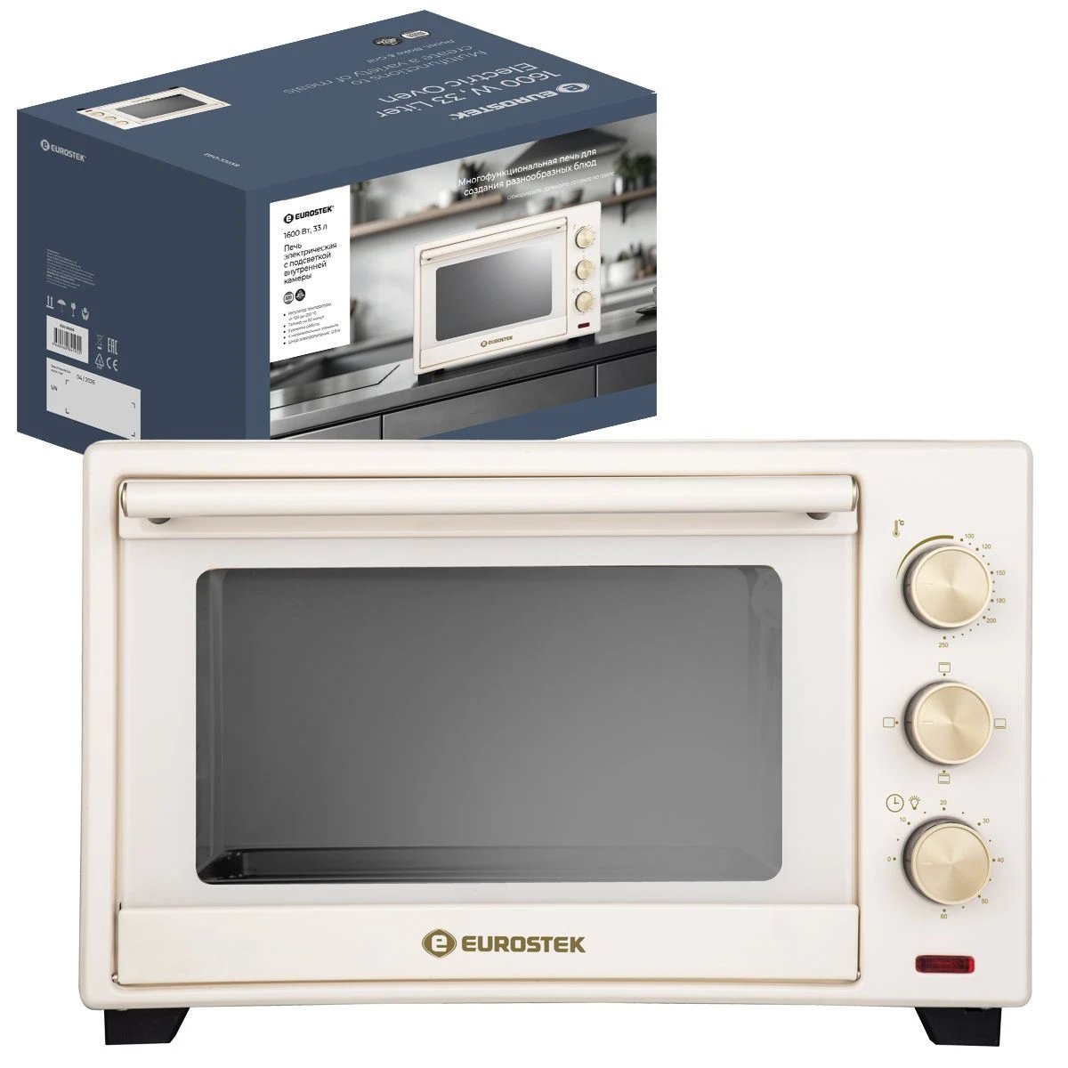 Мини-печь Eurostek EEO-3203C