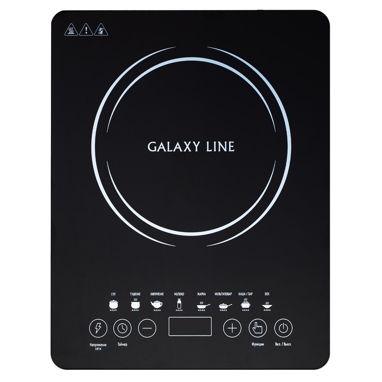 Электроплитка Galaxy GL3065, черная