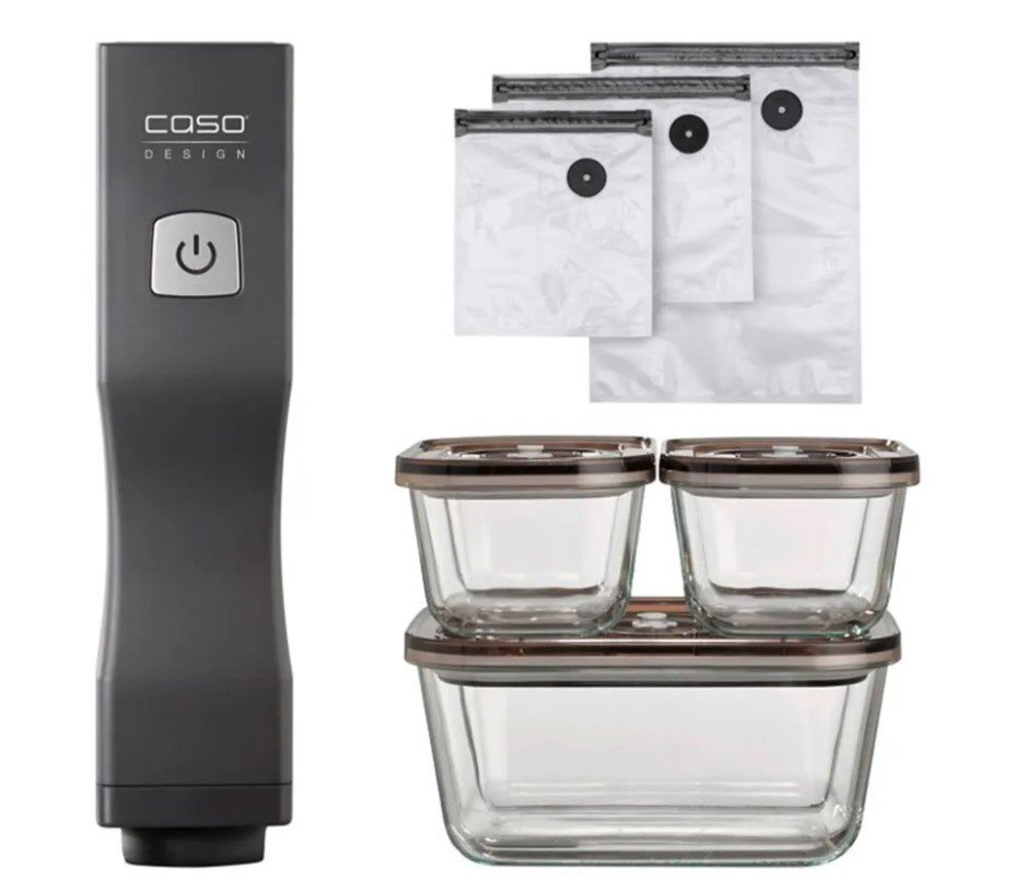 Вакууматор с аксессуарами CASO Vacu OneTouch Eco-Set