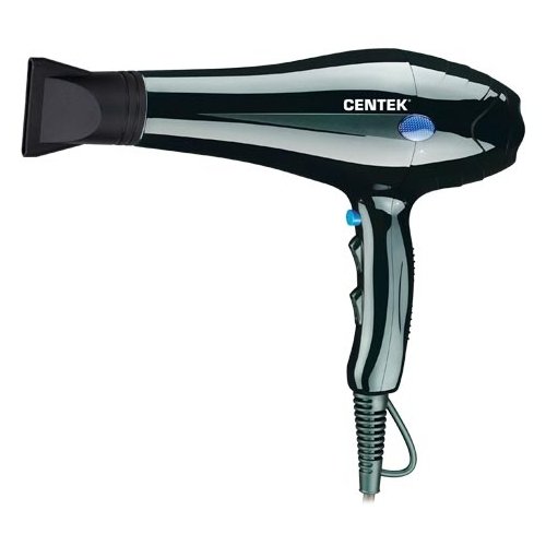 Фен Centek CT-2239 (черн.) 2200Вт, 2 скорости, 3 режима, холодный обдув, концентратор