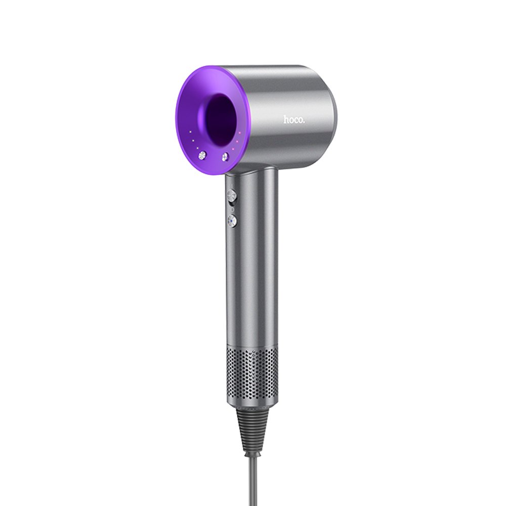 Фен HOCO HP11 Plus High-speed negative ion hair dryer(EU) (фиолетовый)