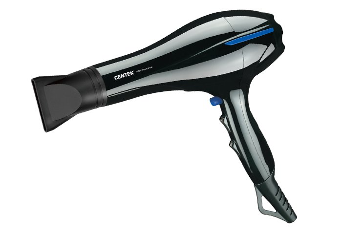 Фен Centek СТ -2227 Professional 2200Вт. мощный АС мотор. 5 режимов. 2 концентратора. ионизаиця