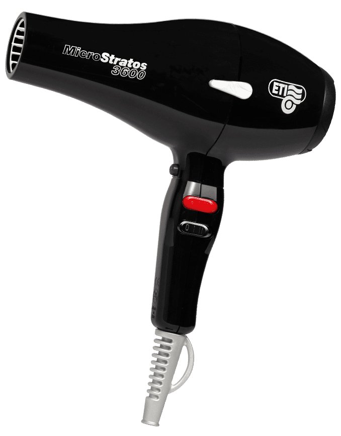 Фен ETI Micro Stratos 3600 Черный