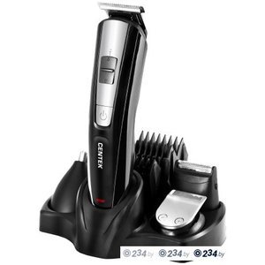 Машинка для стрижки Centek CT-2133 красный набор
