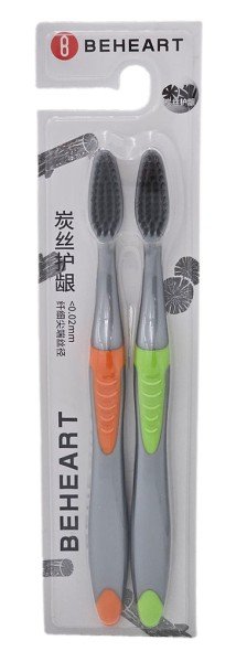 Набор Зубная щётка BEHEART Carbon Wire Gingival Protection Toothbrush (2шт)