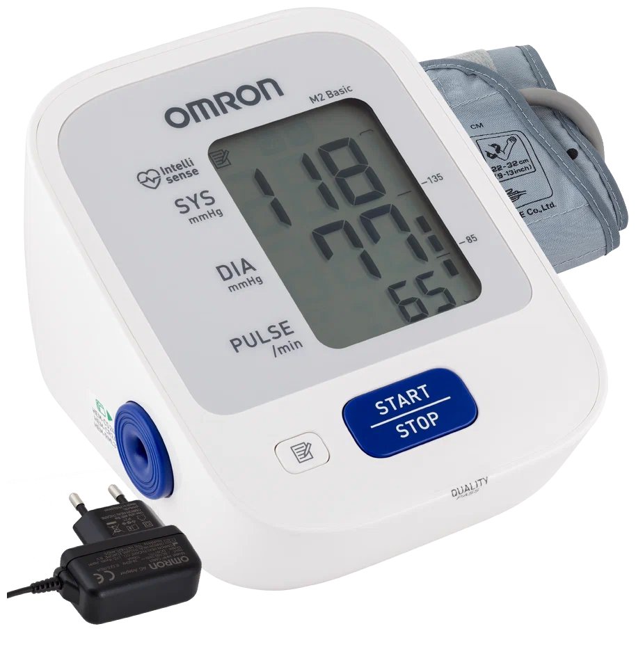 Тонометр автоматический OMRON M2 Basic HEM-7121-ARU