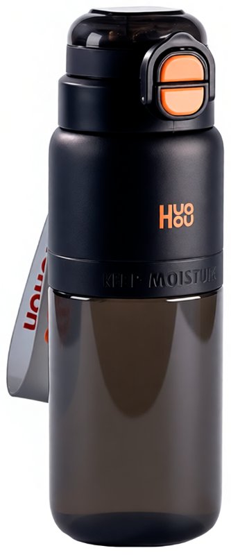 Бутылка для холодных напитков Xiaomi HuoHou Sports Cup 750ml HU0299 (черная)