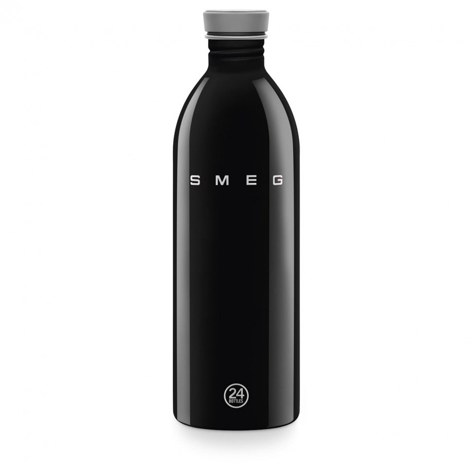 Термобутылка SMEG WBF02BL стиль 50-х гг, объем 1000мл, поддержание тепла до 12 часов, черный