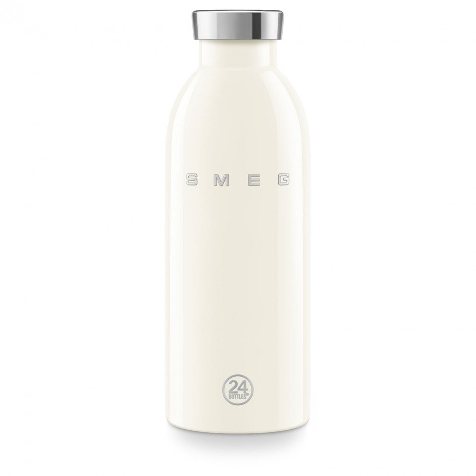 Термобутылка SMEG WBF01CR стиль 50-х гг, объем 500мл, поддержание тепла до 12 часов, кремовый