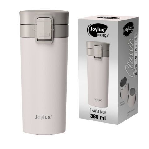 Термокружка JOYLUX Classic 700271 нерж, 380мл белый матовый