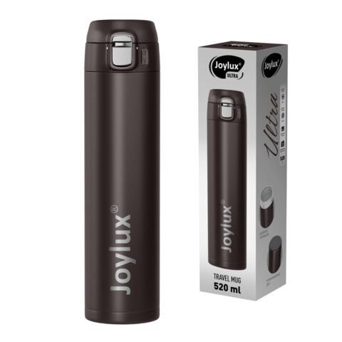 Термокружка JOYLUX Ultra Brown 700279 нерж, 520мл коричневый матовый