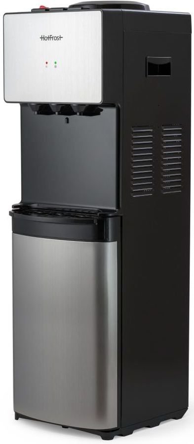 Кулер Hotfrost V400BS напольный компрессорный серебристый/черный