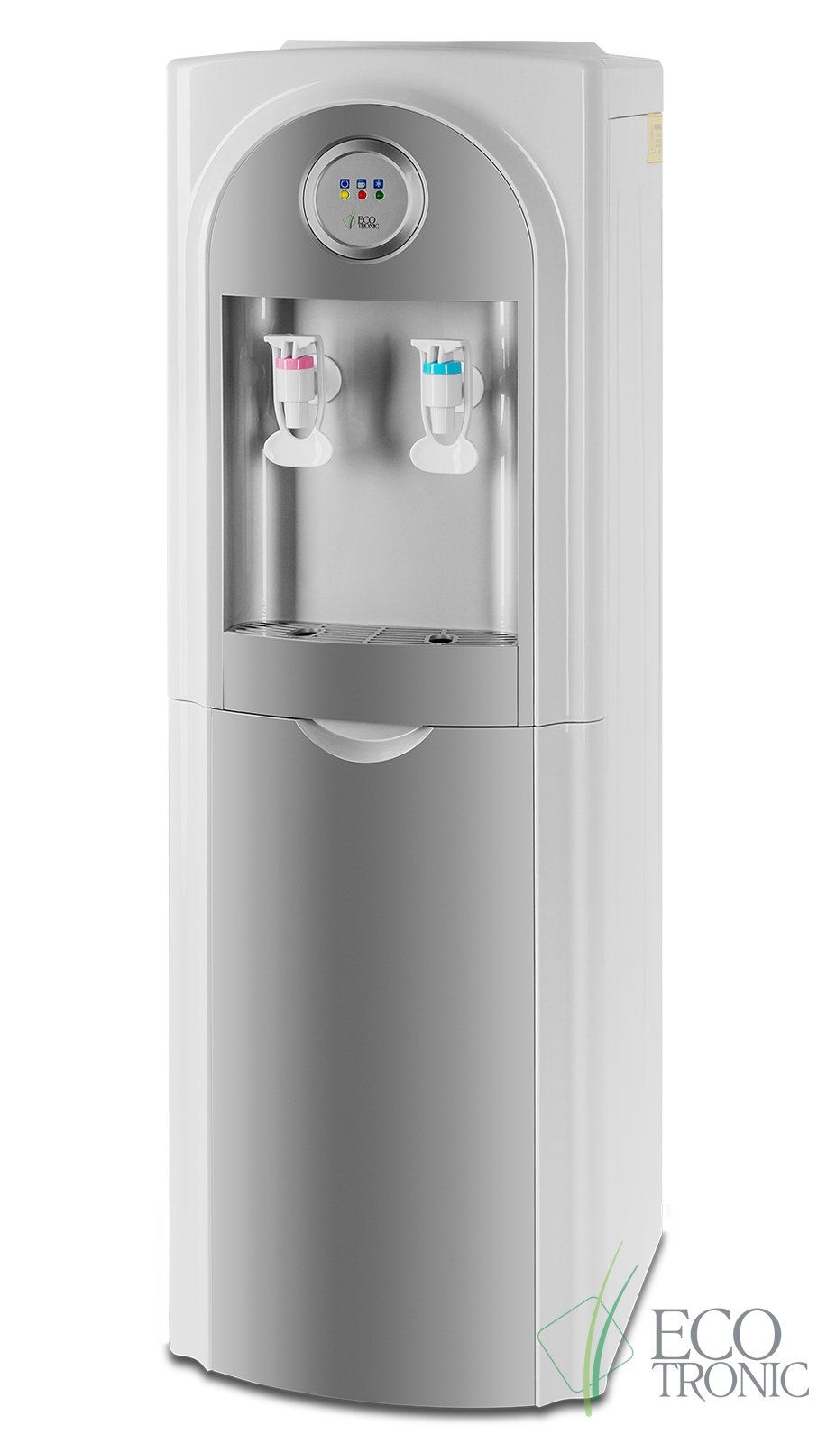 Пурифайер для воды ECOTRONIC C21-U4LE, напольный, нагрев/охлаждение электронное, 2 крана, белый