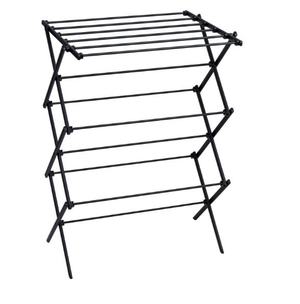 Сушилка для белья Laima Home 700473 Ladder Black раскладная 4 уровня, 10 метров