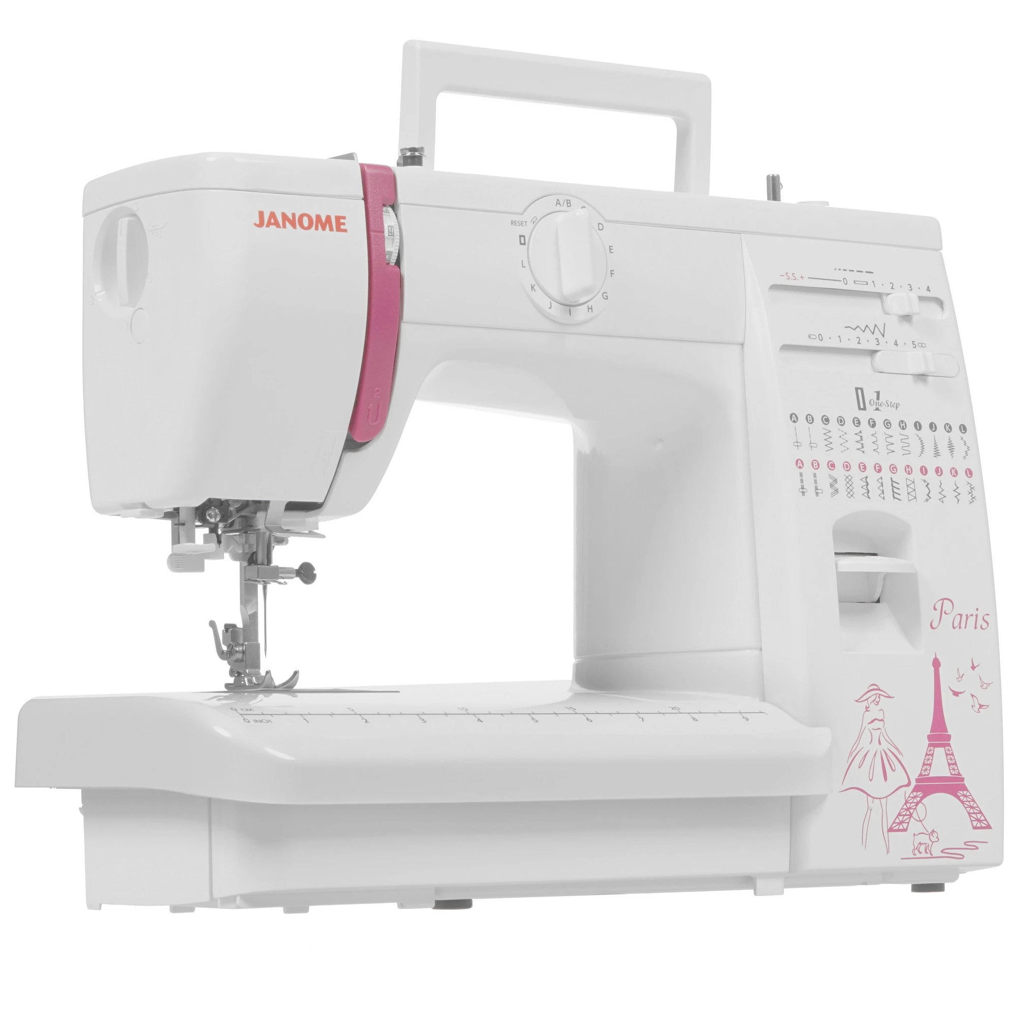 Швейная машина Janome Q-23P белый/рисунок