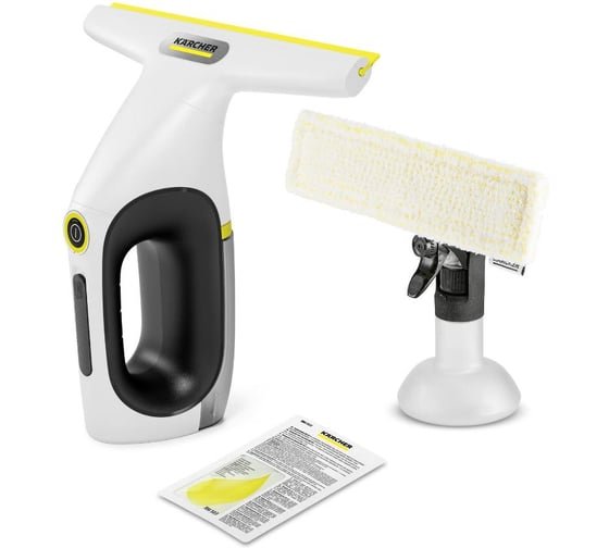 Стеклоочиститель Karcher WV 2 Universal Care шир.скреб.280мм пит.от аккум. белый/желтый