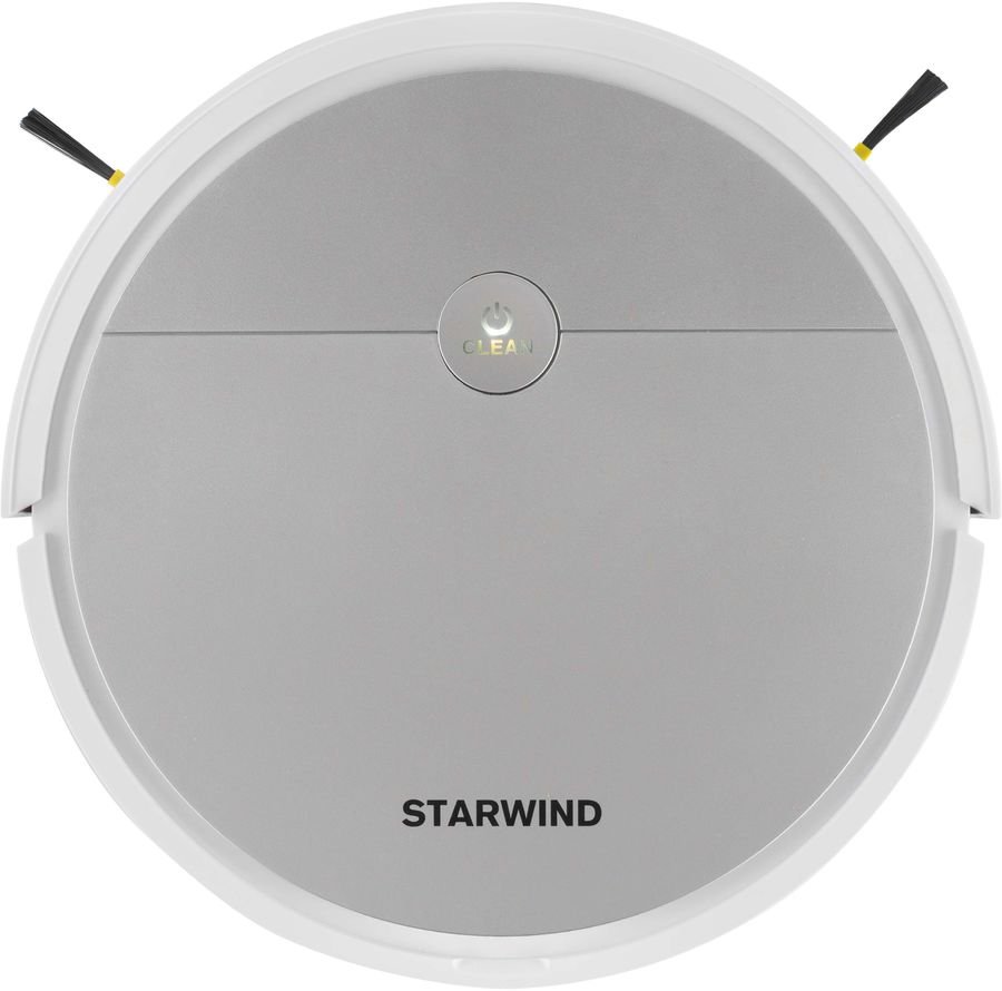 Робот-пылесос Starwind SRV4570 серебристый/белый
