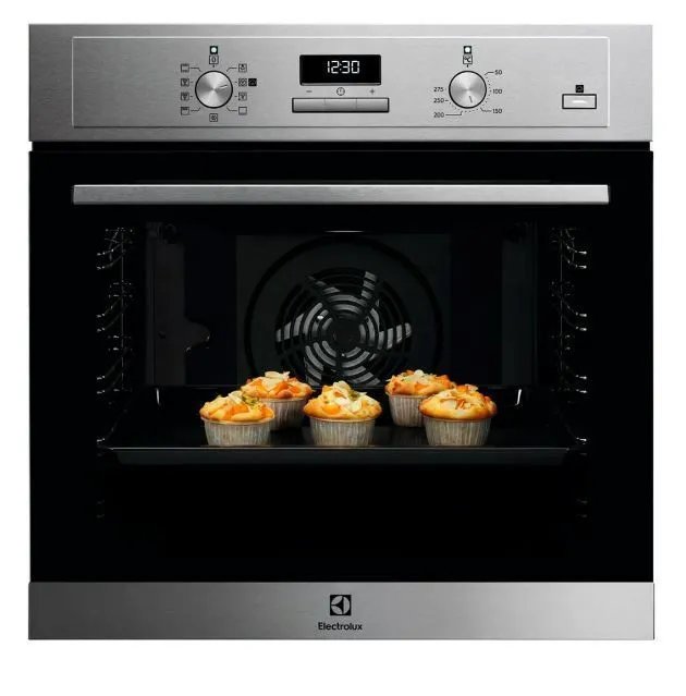 Духовой шкаф Electrolux EOD3H70X серебристый