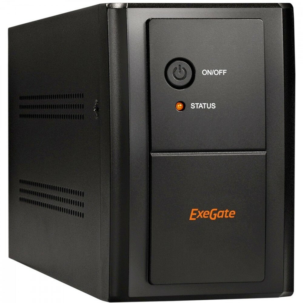ИБП ExeGate SpecialPro UNB-1000.LED.AVR.EURO.RJ (EP285483RUS) 1000VA/650W Black