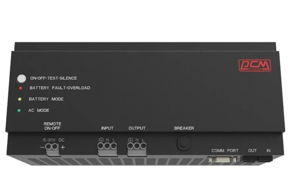 ИБП Powercom DRU-850 510Вт 850ВА черный