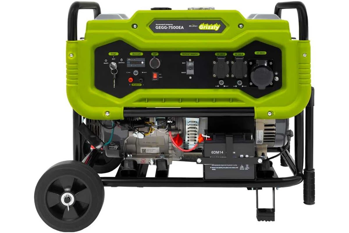 Бензиновый генератор GRIZZLY GEGG-7500EA