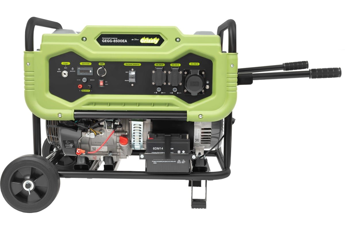 Бензиновый генератор GRIZZLY GEGG-8500EA