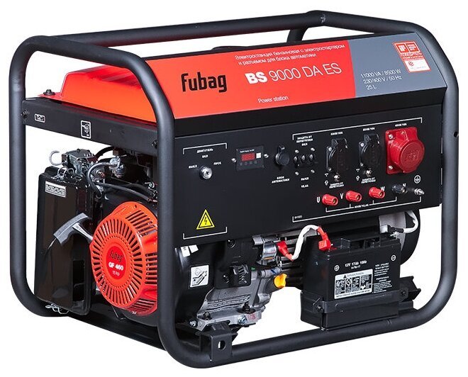 Электростанция бензиновая FUBAG BS 9000 DA ES (641020)