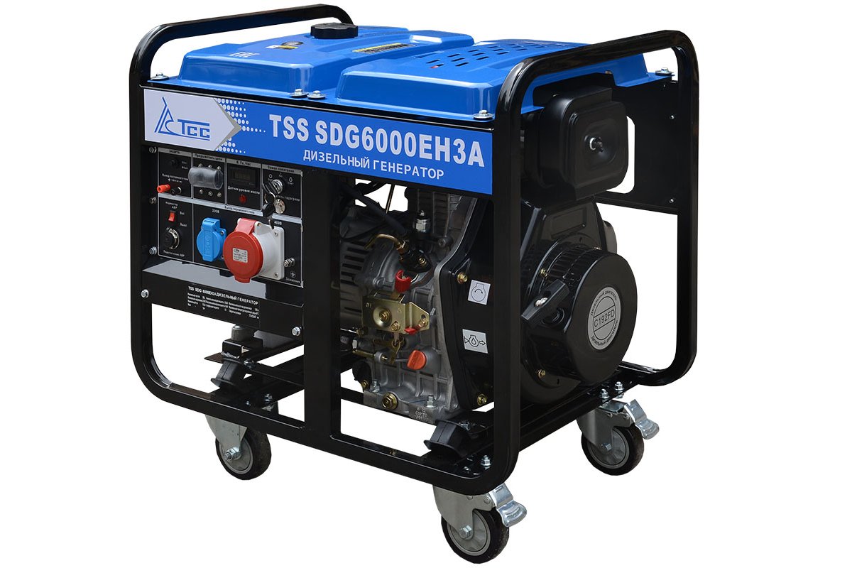 Дизель генератор ТСС TSS SDG 6000EH3A (077016)